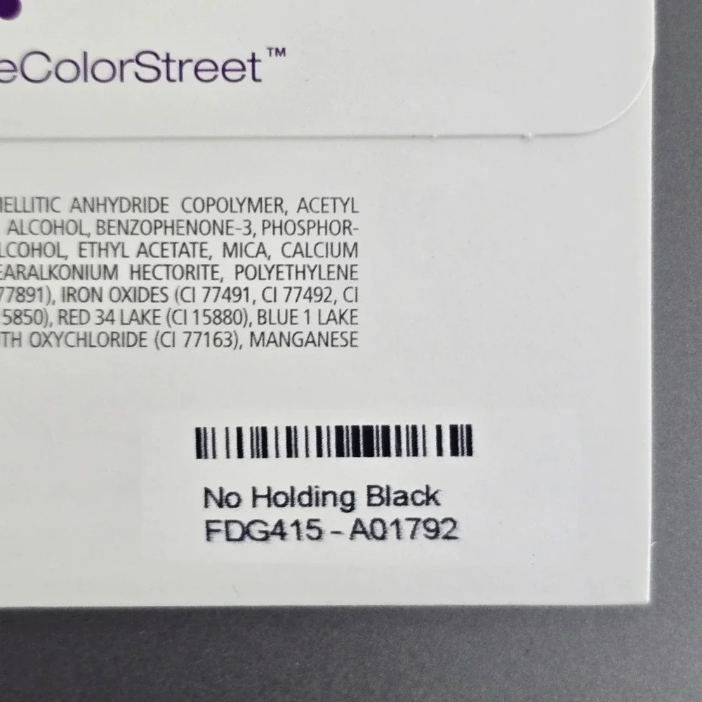 Color Street Glitter Nail Polish Strips Lot of 3 – New‎ & Sealed
